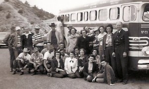 Amy McGee Jardel posted this photo Senior Trip 1952 Sponsor Mac ? married Dale Smultz Seniors were: Leon Brown; Raymond Clark; Cleve Currier; Merrill Deck; Melba Edmonston; Mary Ellen Eubank; Marlene Filson; Phyllis Ford; Geraldine Haug; Melva Hazen; Joyce Jarnagin; Beatrice Jellison; Della Mae Krueger; Guyla Martin; Garth McGee; Dixie McLaughlin; Warren Lee Moore; Donna Morton; Don Pfeiffer; Ronald Prilliman; Rhonda Rhodes; Richard Riner; Hud Sangster; Lloyd Scovell; Ronald Sibbitt; Pat Skidmore; Colleen Smith; Wayne Stanfield; Cecil Thomas jr; Alfred Thompson; Beverly Van Doren; Ross Vaughn; James Watson; Fred Webb; Martin Webster; Delane Skip Woolfolk; Wilma Zimmerman